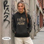Faith Over Fear Psalms 118:6 Christian Shirt & Hoodie