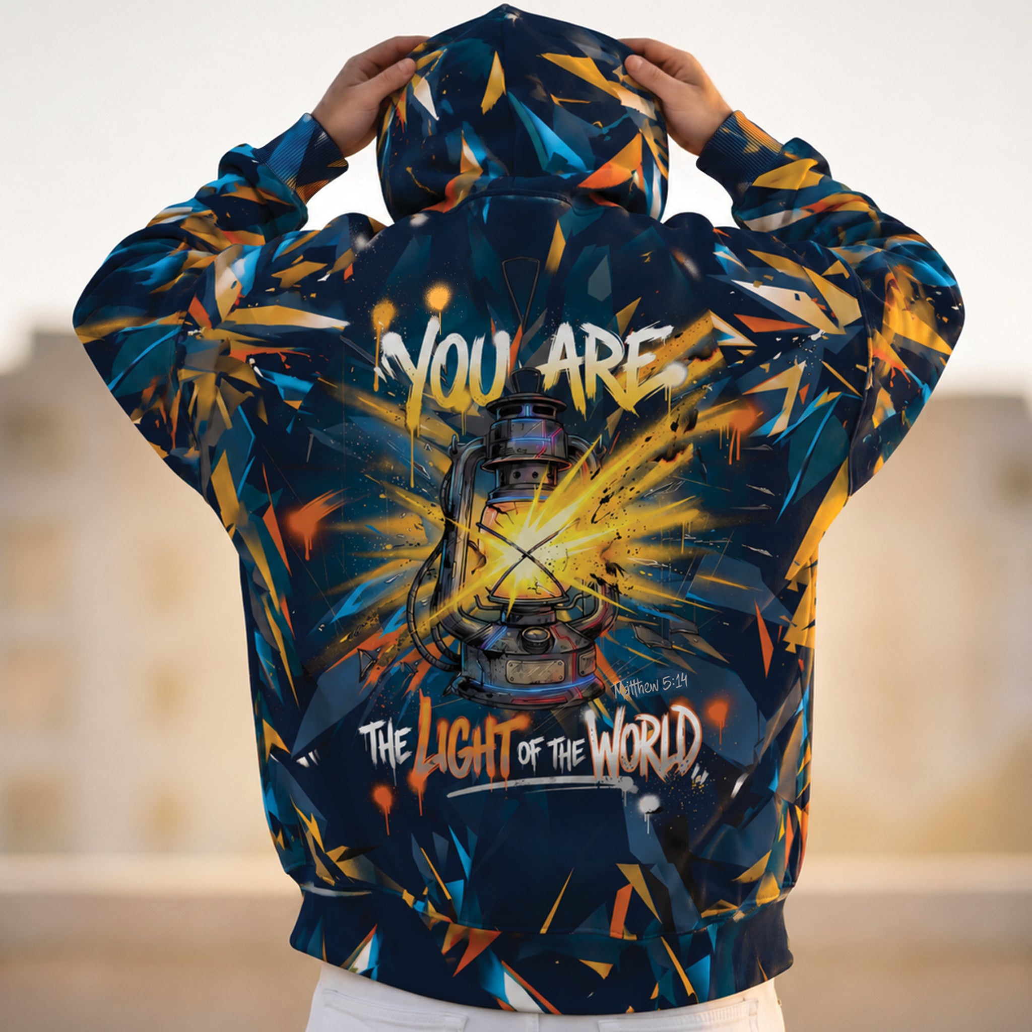 You Are the Light of the World Shirt & Hoodie – Matthew 5:14 Christian Streetwear