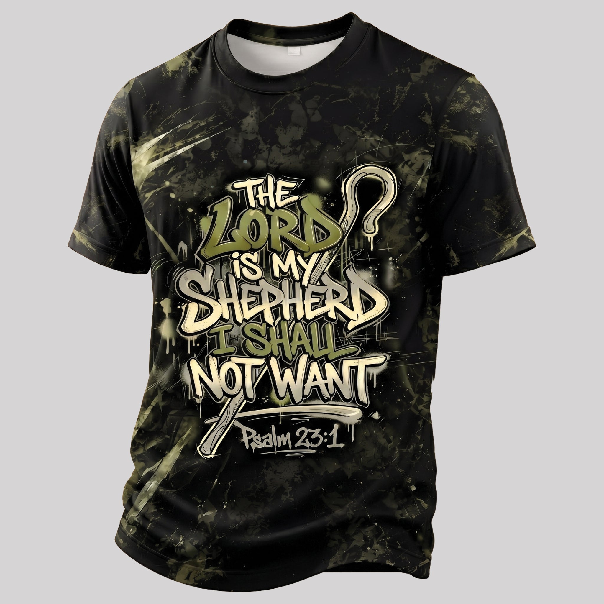 The Lord Is My Shepherd Psalm 23:1 Shirt & Hoodie, Christian Streetwear