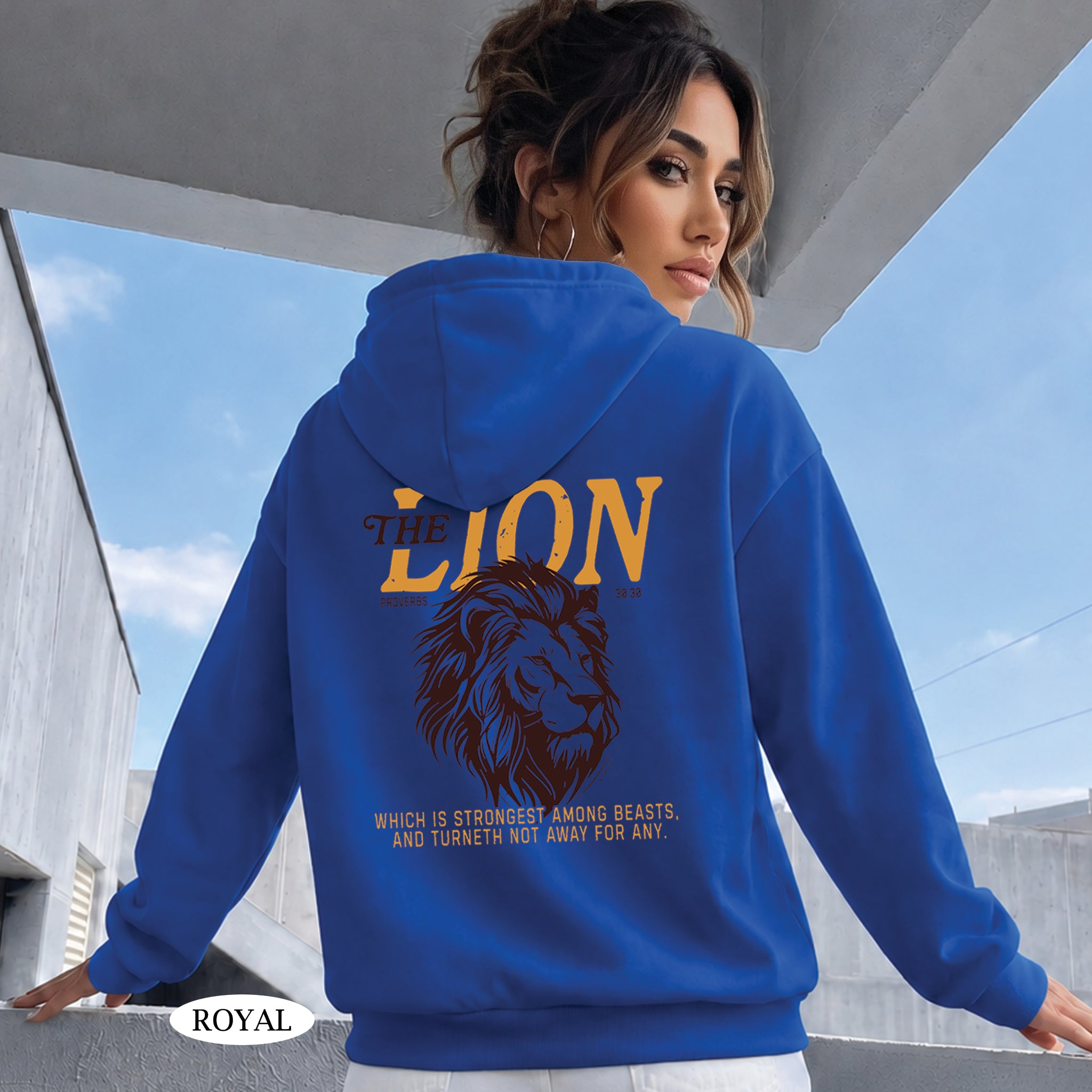 Proverbs 30:30 The Lion Is Strongest Among Beasts Shirt