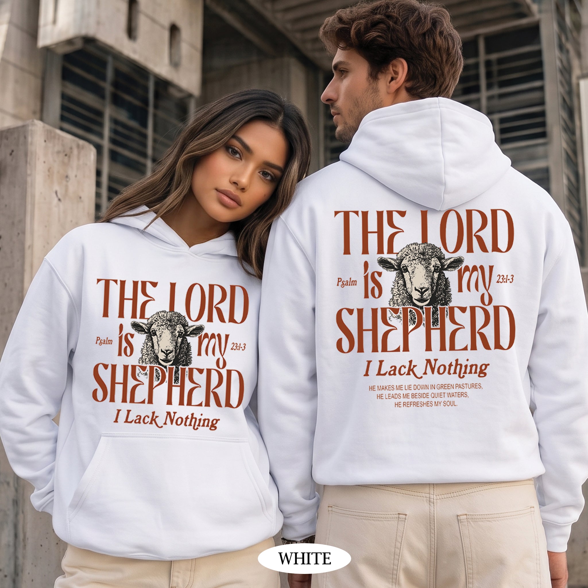 The Lord Is My Shepherd I Lack Nothing Shirt & Hoodie