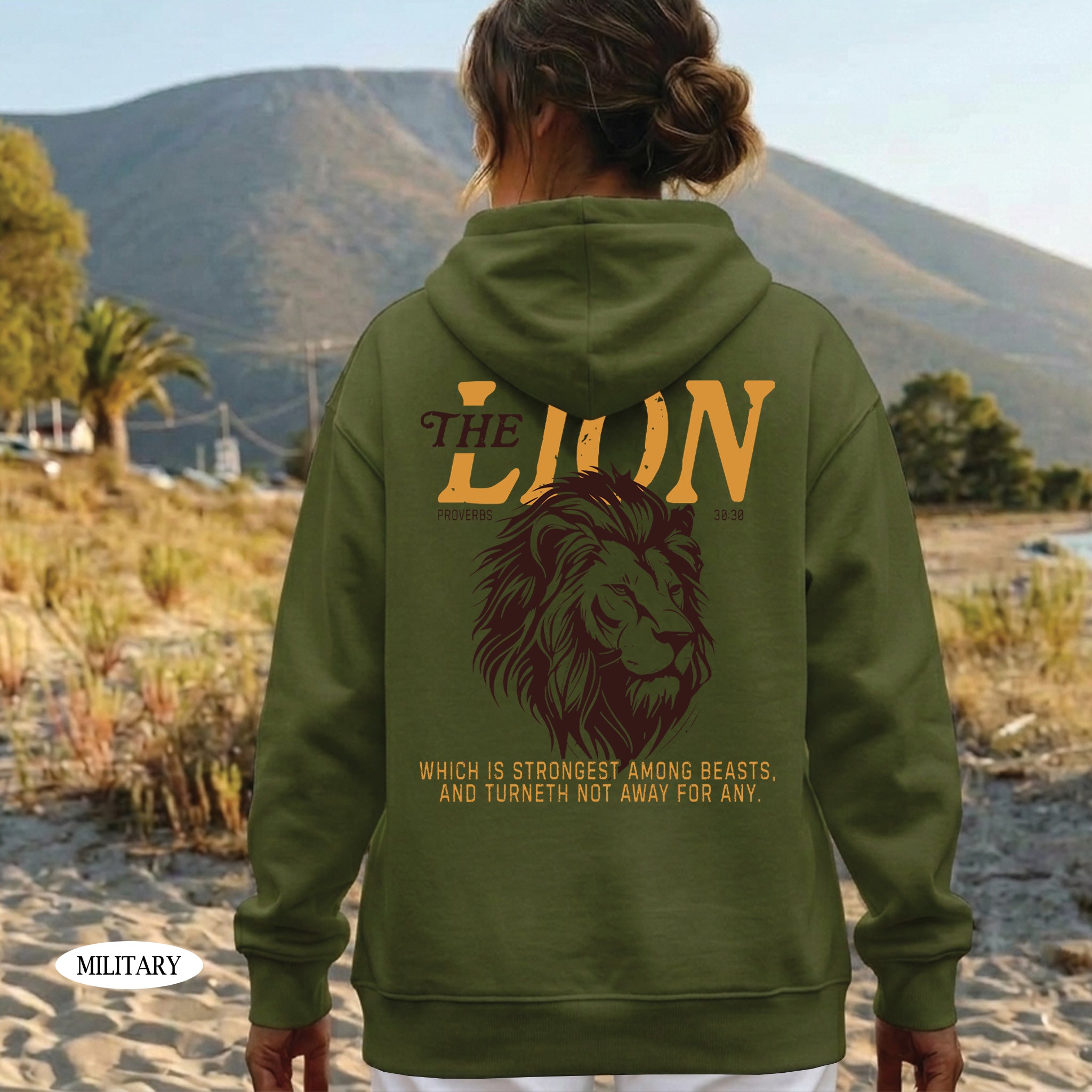 Proverbs 30:30 The Lion Is Strongest Among Beasts Shirt