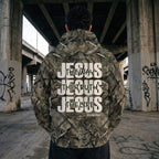 Jesus: The Way, The Truth, The Life Camo Hoodie, John 14:6 Christian Streetwear