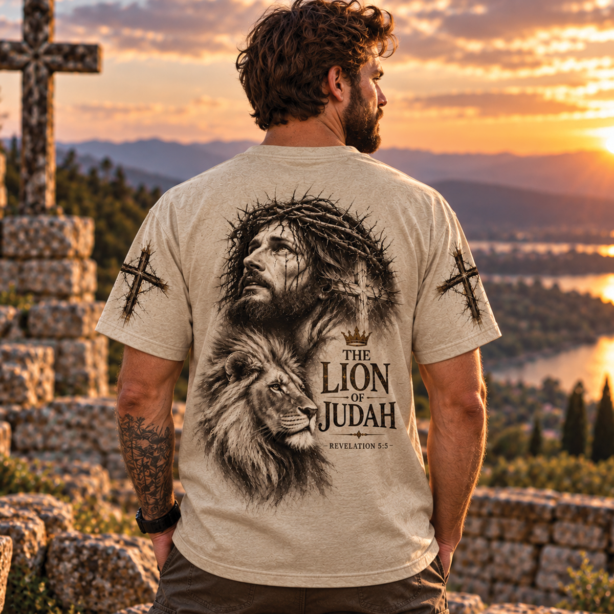 The Lion of Judah Christian T-Shirt, Sweatshirt & Hoodie