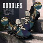 Custom Name Christian Sneakers, Faith Over Fear Max Soul Shoes
