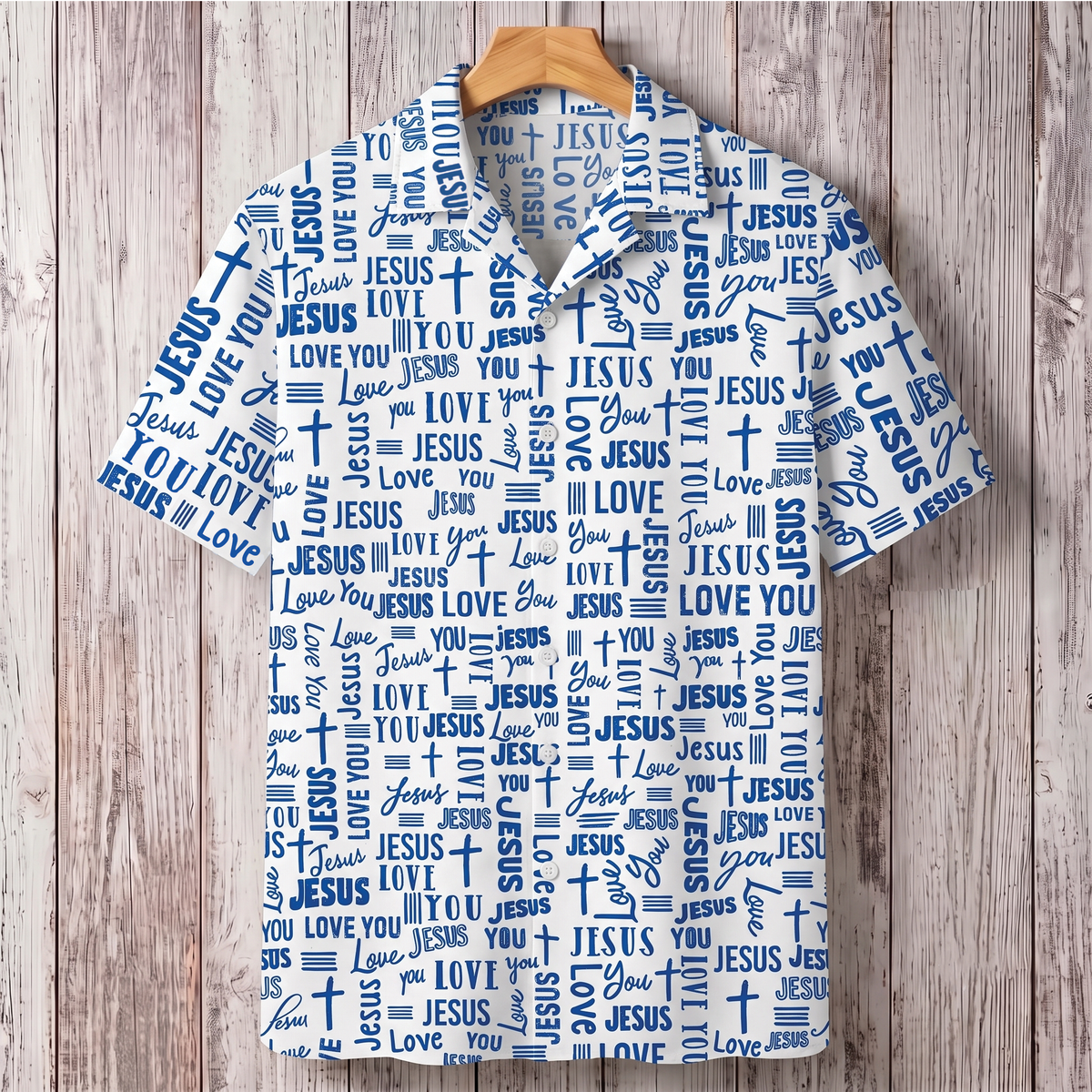 Jesus Love You All-Over Print Christian Hawaiian Shirt