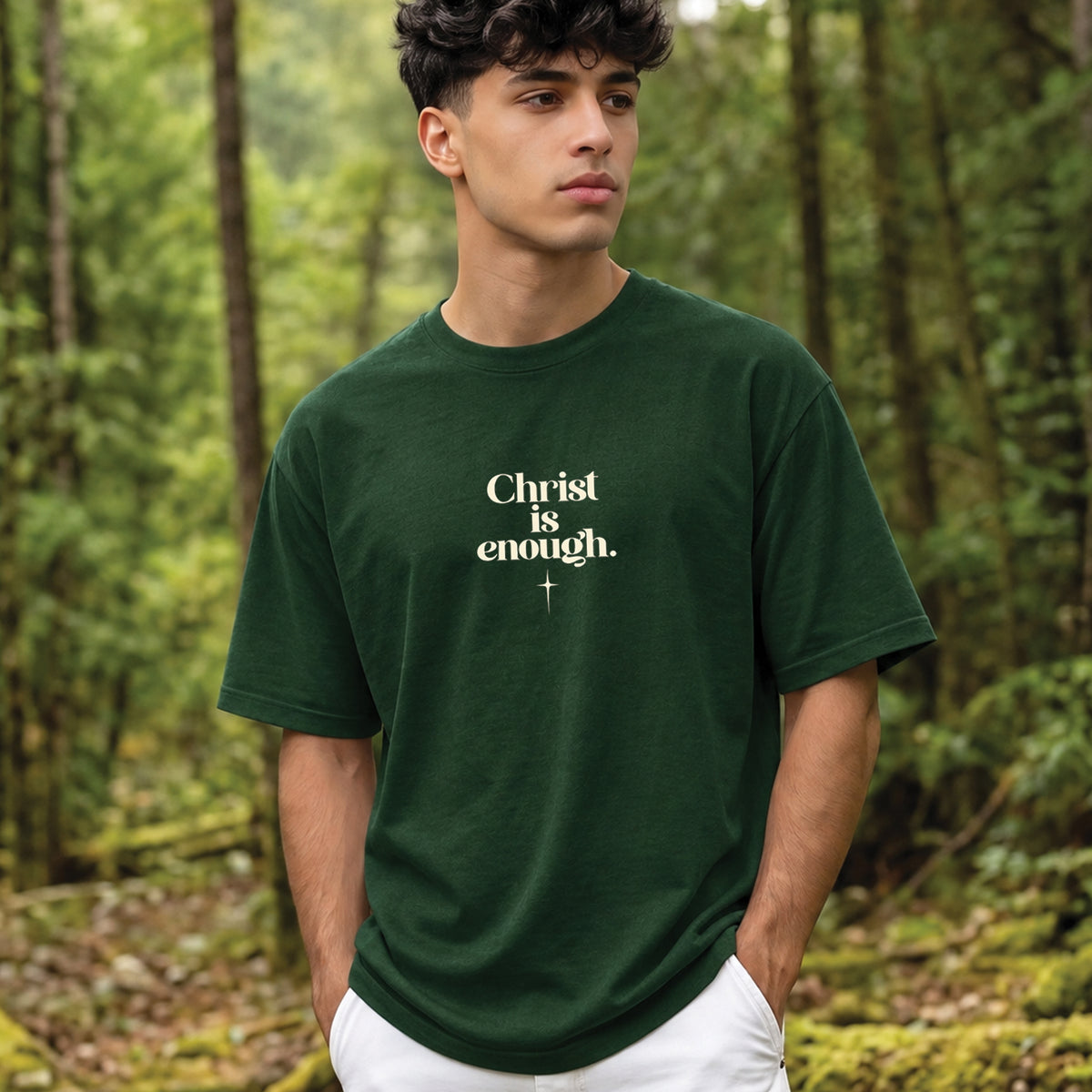 Christ Is Enough Philippians 4:19 Christian Gildan T-Shirt & Hoodie