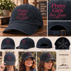 Pretty Girls Love Jesus Hat - Christian Cap
