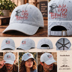 He Left the 99 to Find Me Christian Hat - Matthew 18:12 Cap