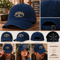 Jesus Is King Hat - Christian Baseball Cap