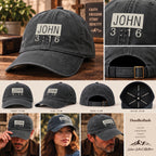 John 3:16 Hat - Christian Cap