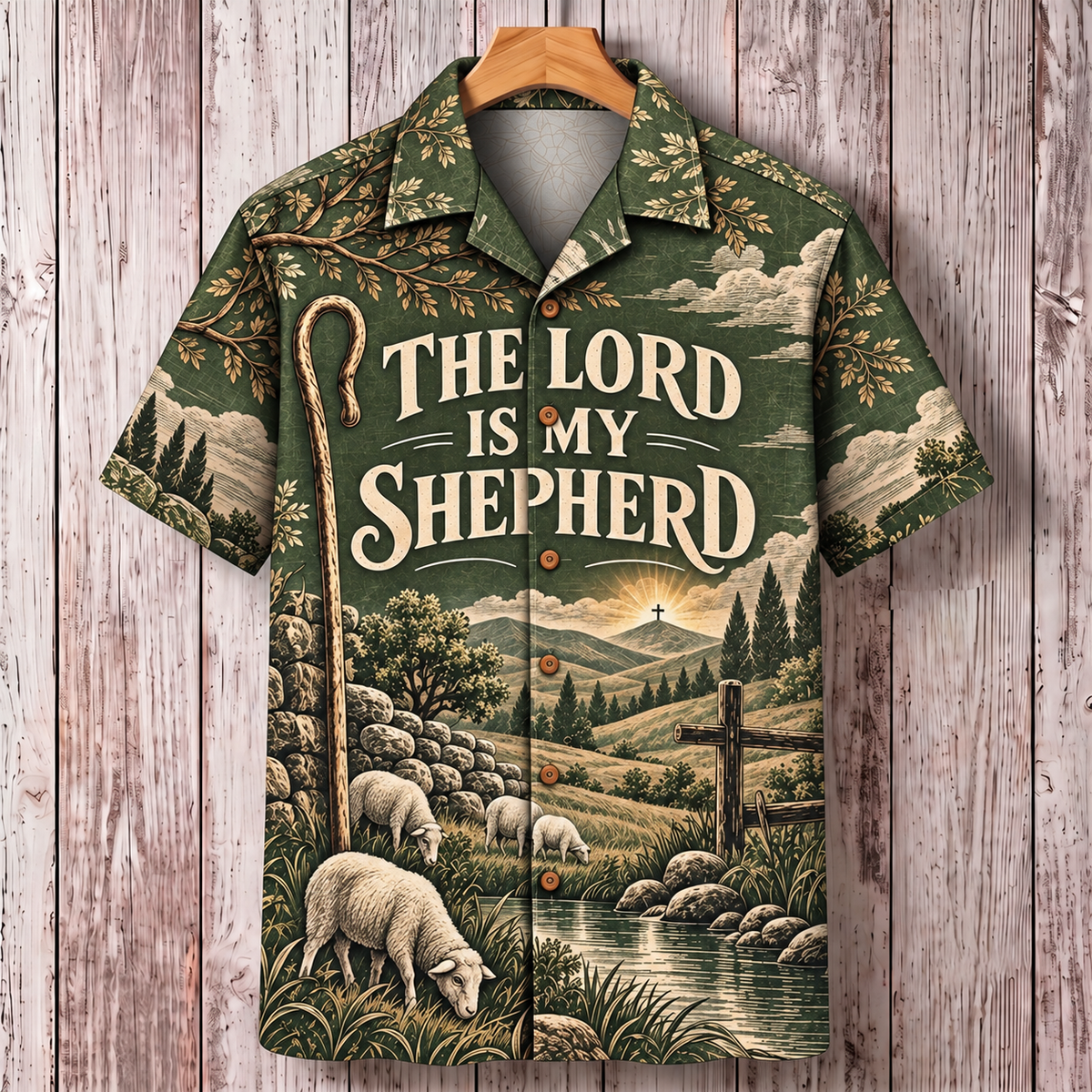 The Lord Is My Shepherd Hawaiian Shirt