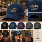 Jesus Is The Way John 14:6 Hat - Christian Baseball Cap