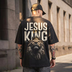 Jesus Is King Lion of Judah Unisex Shirt - Christian Hoodie Streetwear