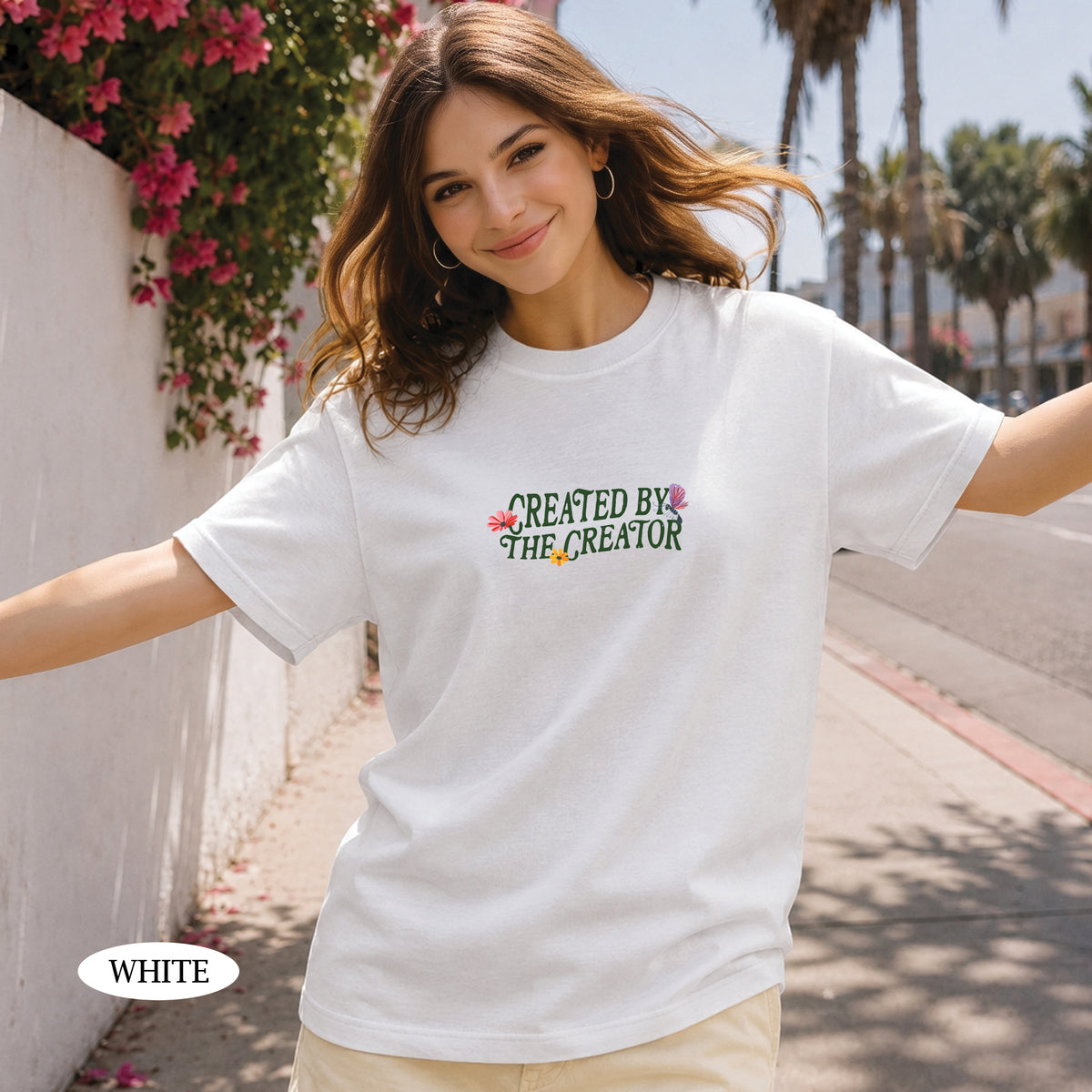 Created by the Creator Christian T-Shirt & Hoodie