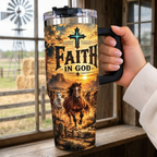 Pray to Have Eyes That See the Best in People Christian Tumbler