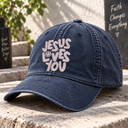 Jesus Loves You Christian Baseball Cap