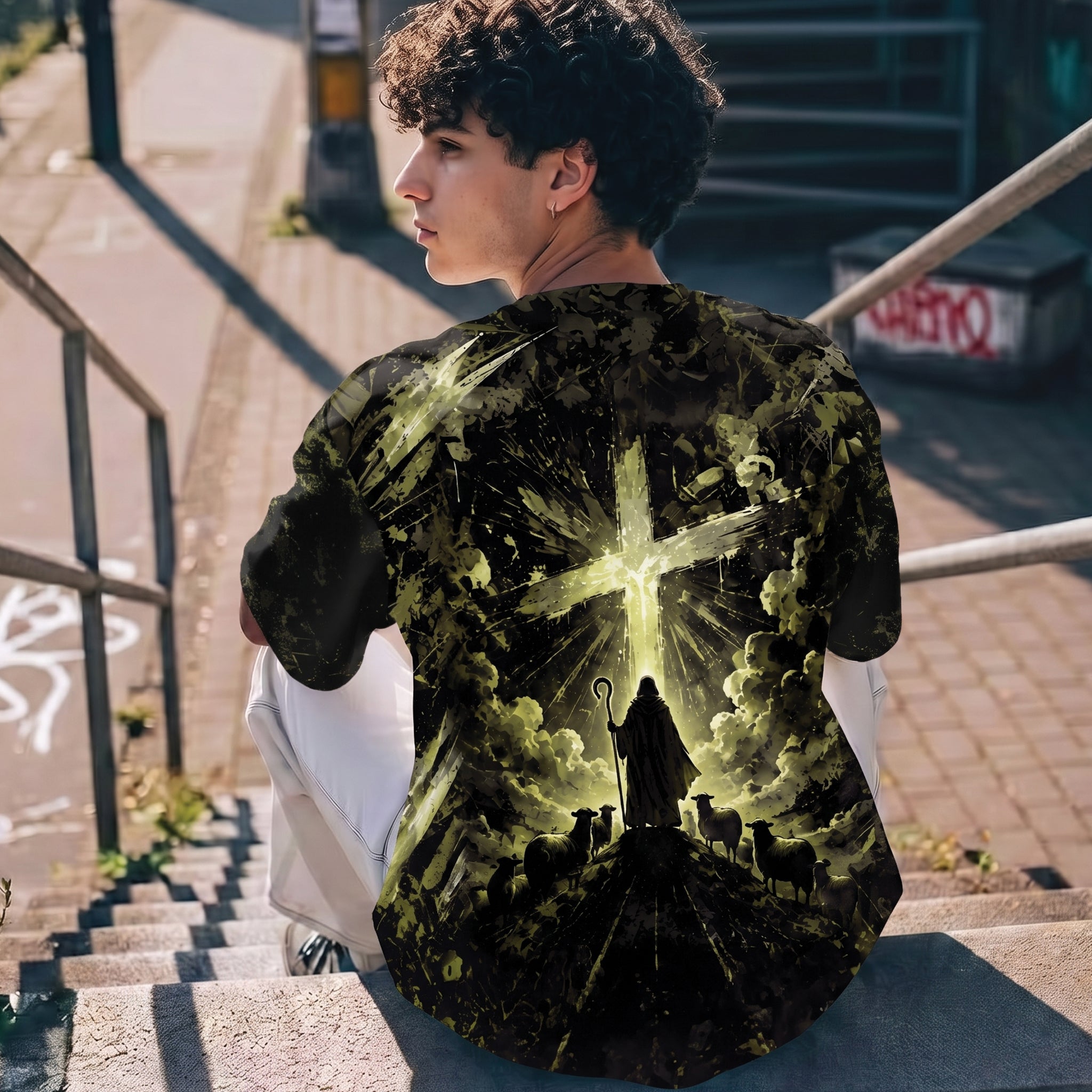 The Lord Is My Shepherd Psalm 23:1 Shirt & Hoodie, Christian Streetwear