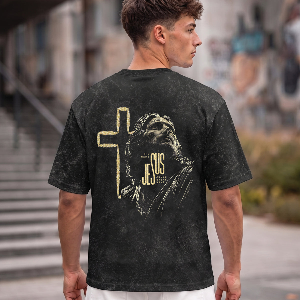The Name Jesus Above Every Name Shirt & Hoodie, Christian Streetwear