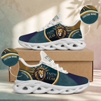 Custom Name Christian Sneakers, Faith Over Fear Max Soul Shoes