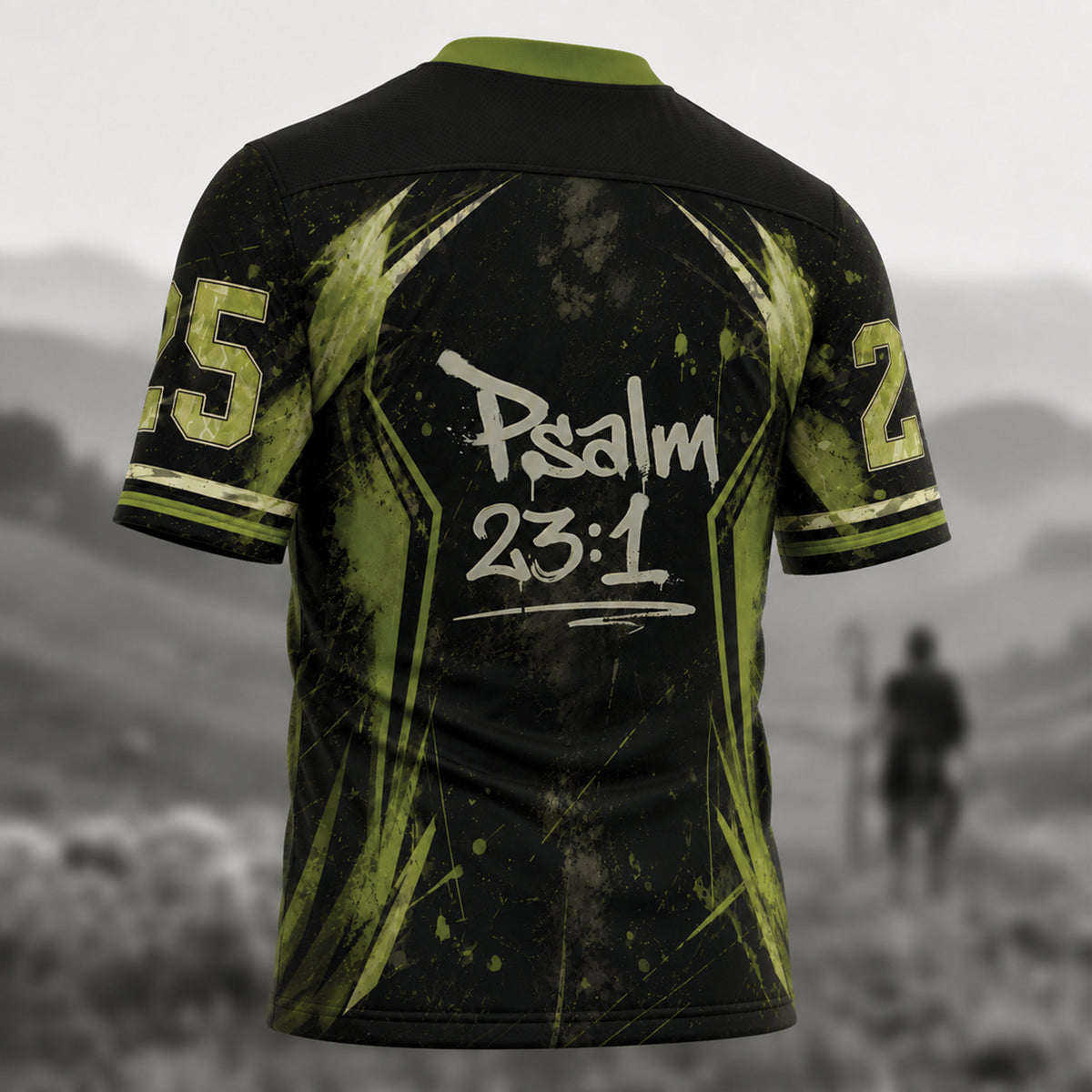 The Lord Is My Shepherd I Shall Not Want Football Jersey