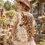 Victory Belongs to the Lord Horse Christian All Over Print Shirt