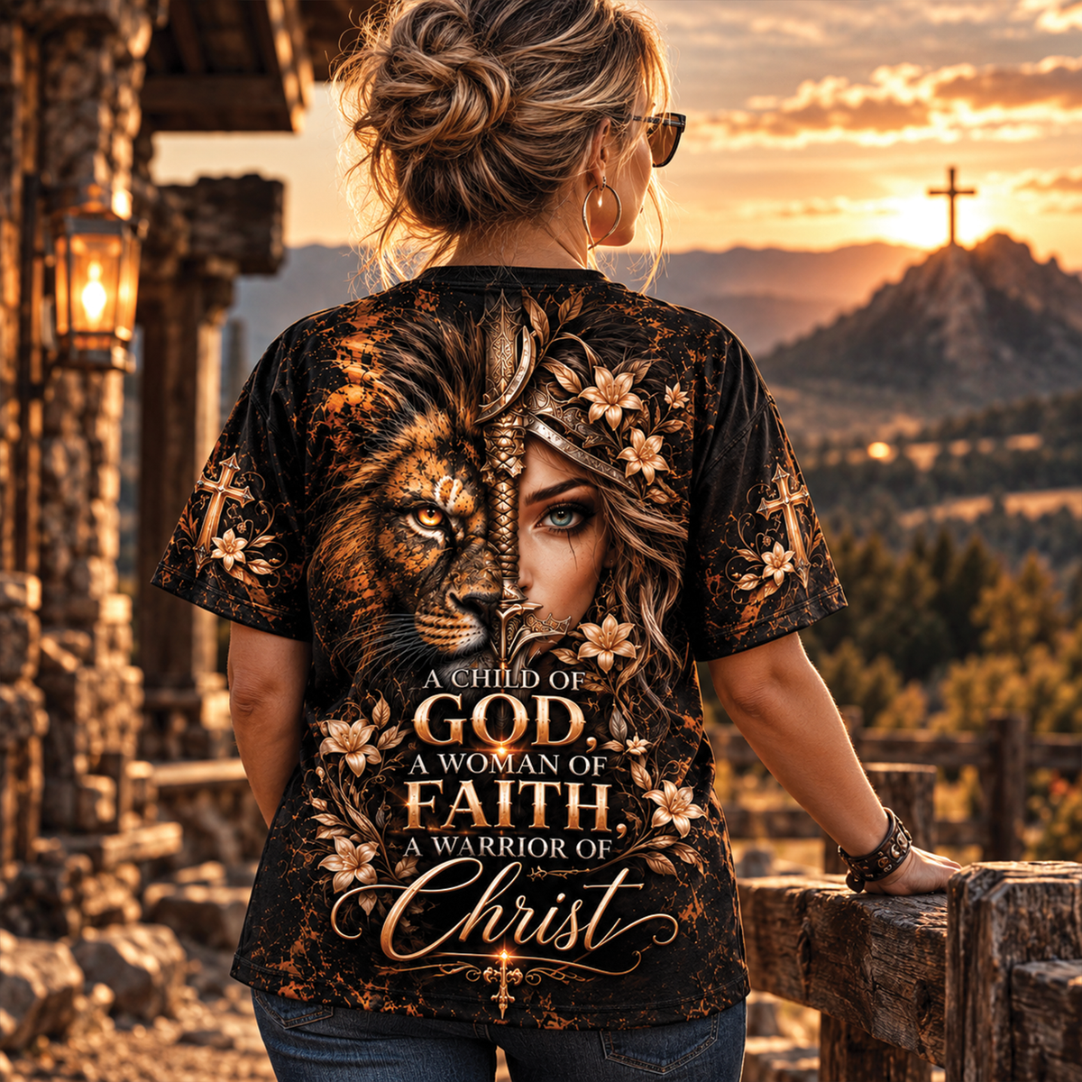 A Child of God A Woman of Faith Women T-Shirt, Sweatshirt & Hoodie