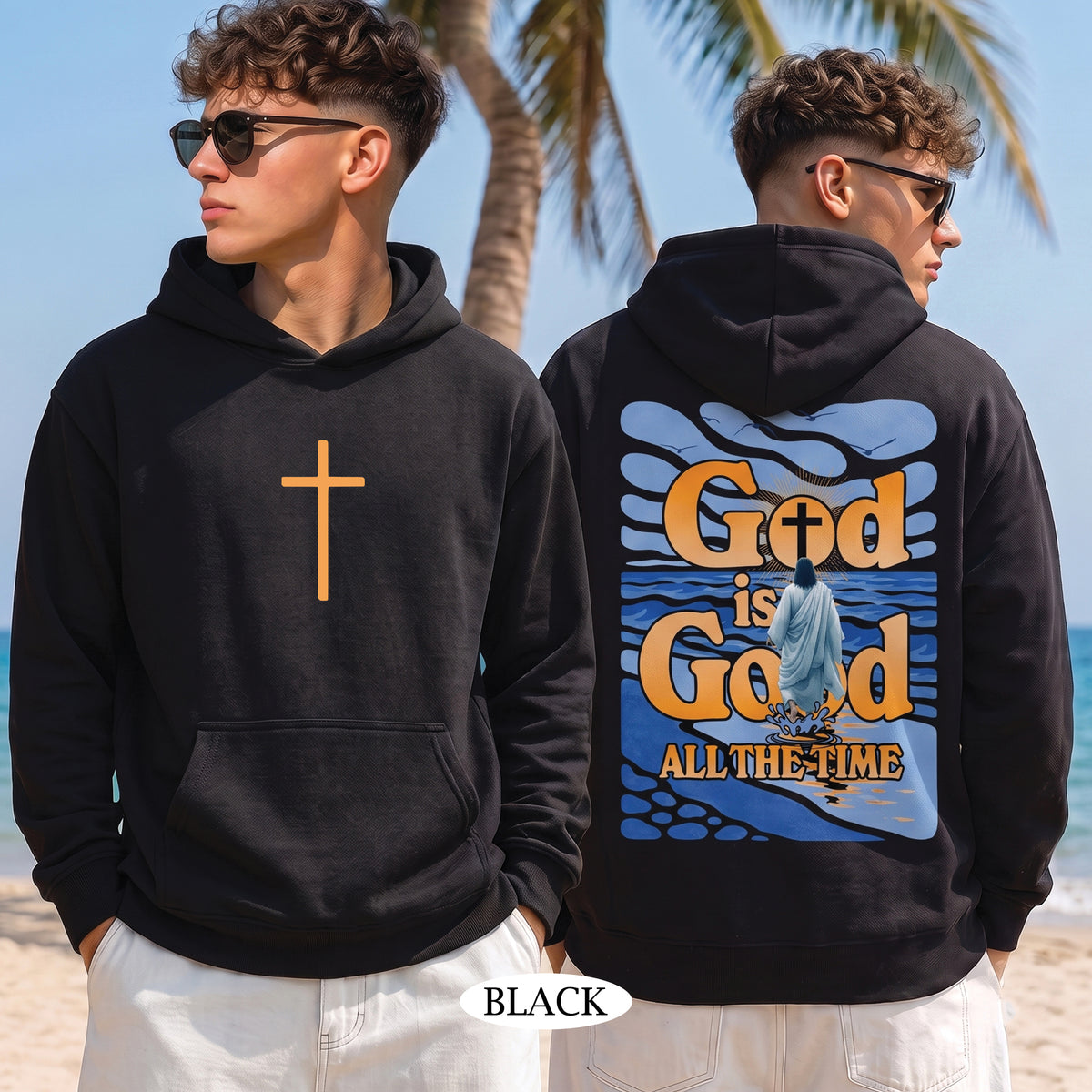 God Is God All The Time Christian T-Shirt & Hoodie