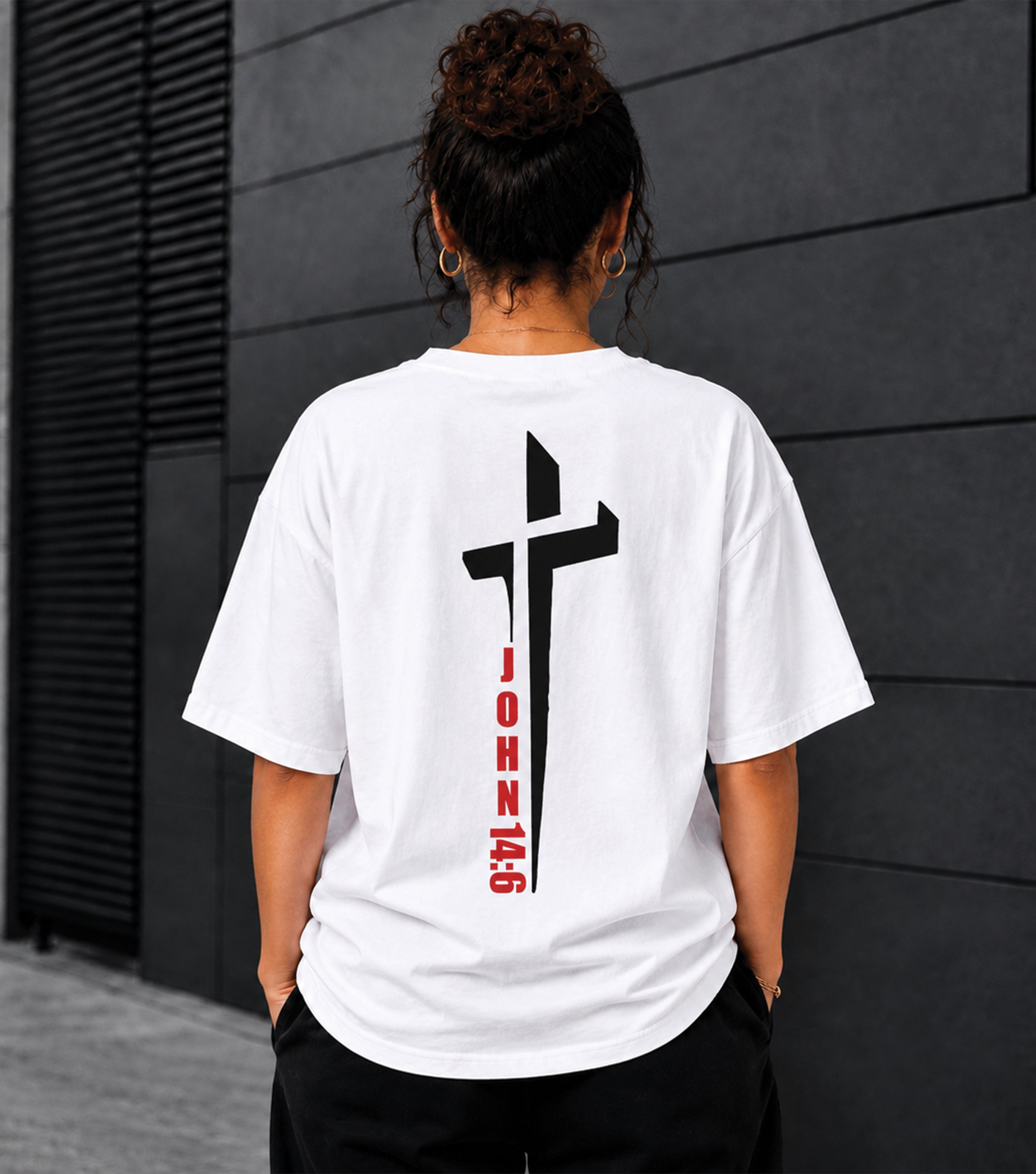 Jesus The Way The Truth The Life T-Shirt, Christian Bible Verse Tee