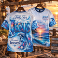 Fall for Jesus He Never Leaves Ocean T-Shirt, Sweatshirt & Hoodie