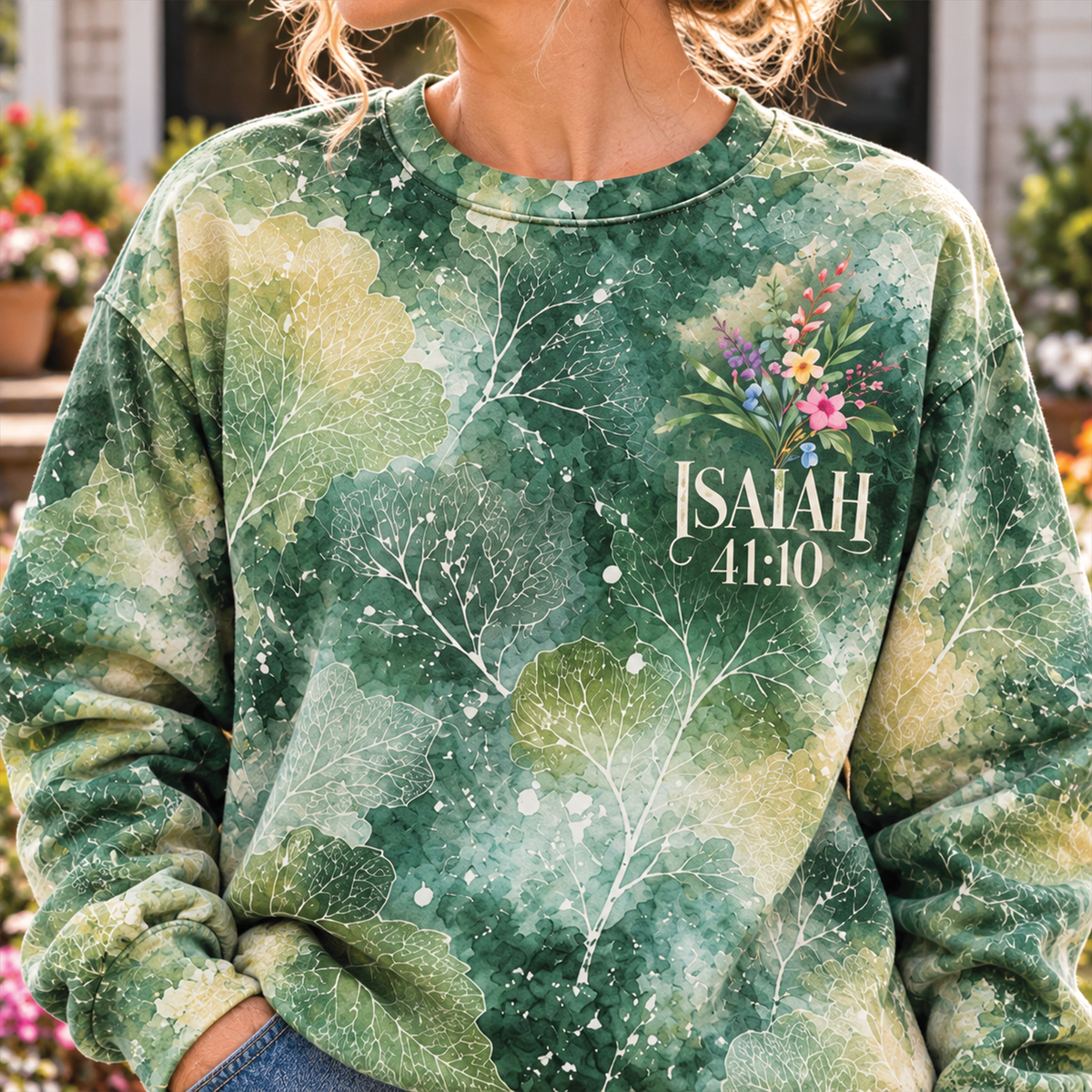 Do Not Fear For I Am With You Isaiah 41:10 Christian T-Shirt, Sweatshirt & Hoodie