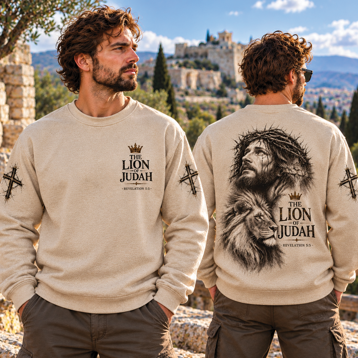 The Lion of Judah Christian T-Shirt, Sweatshirt & Hoodie