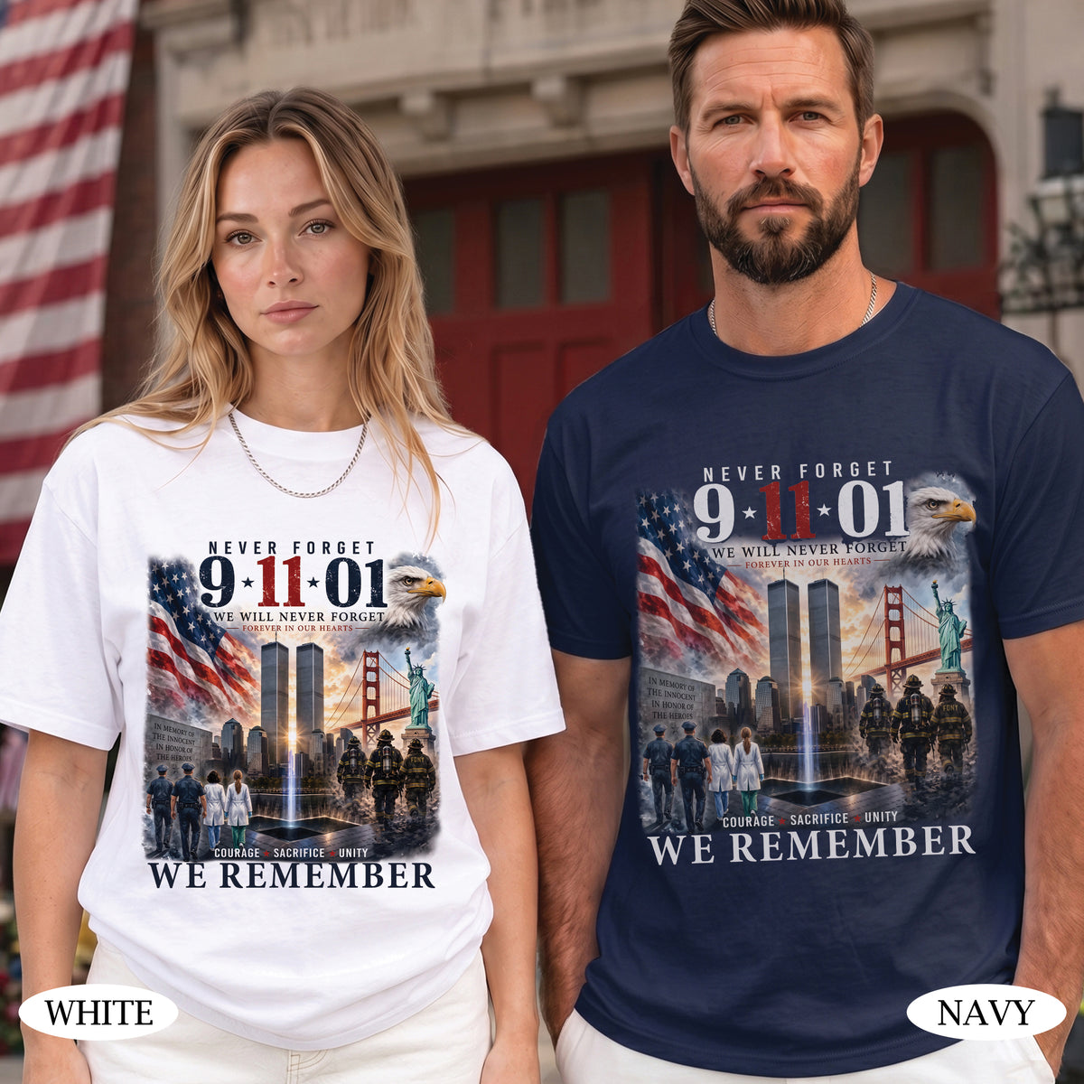9/11 25th Anniversary Shirt, Never Forget September 11 Shirt