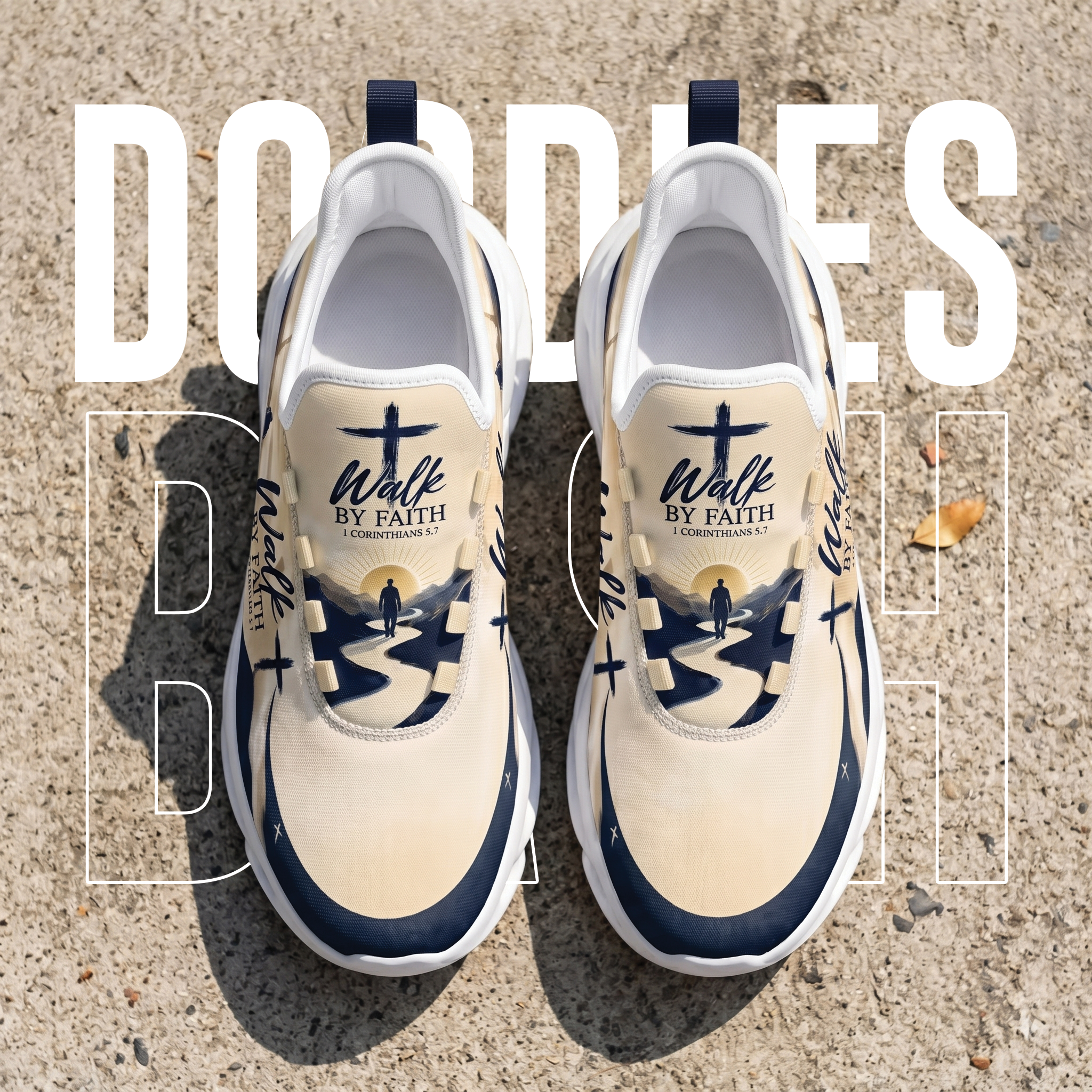 Walk By Faith Christian Sneakers, Max Soul Shoes