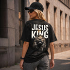 Jesus Is King Lion of Judah Unisex Shirt - Christian Hoodie Streetwear