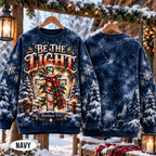 Be The Light Matthew 5:14 Christian Christmas All Over Print Shirt