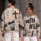 Faith & Bible Verses Aesthetic Collage Hoodie