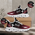 Custom Walk By Faith Unisex Sneakers, Christian Max Soul Shoes