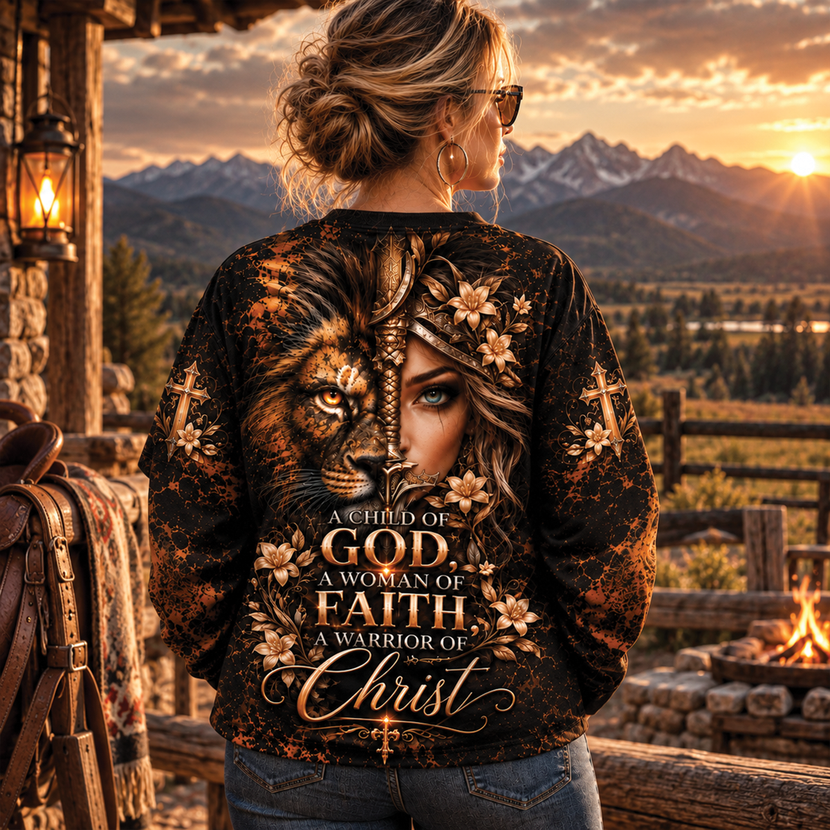 A Child of God A Woman of Faith Women T-Shirt, Sweatshirt & Hoodie