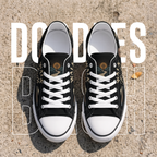 Personalized Walk by Faith Canvas Sneakers – Custom Name Christian Low Top Shoes
