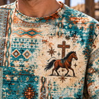 Faith Is Daring The Soul Christian Horse Western All Over Print Shirt
