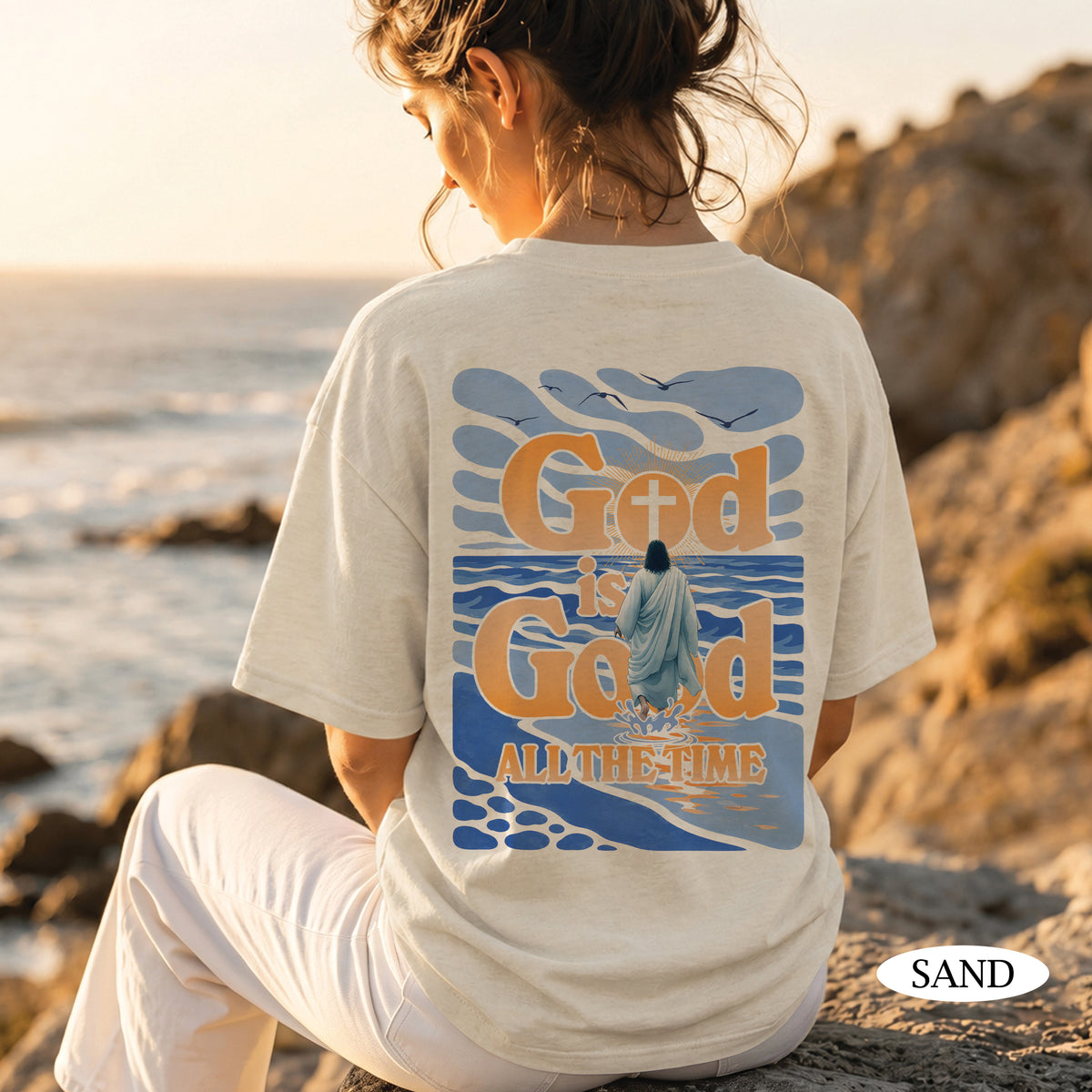 God Is God All The Time Christian T-Shirt & Hoodie