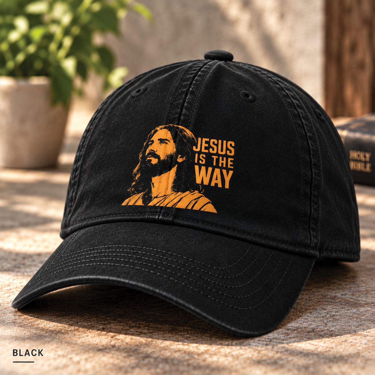 Jesus Is The Way Hat - Christian Baseball Cap