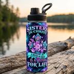 Sisters in Christ Christian Tumbler