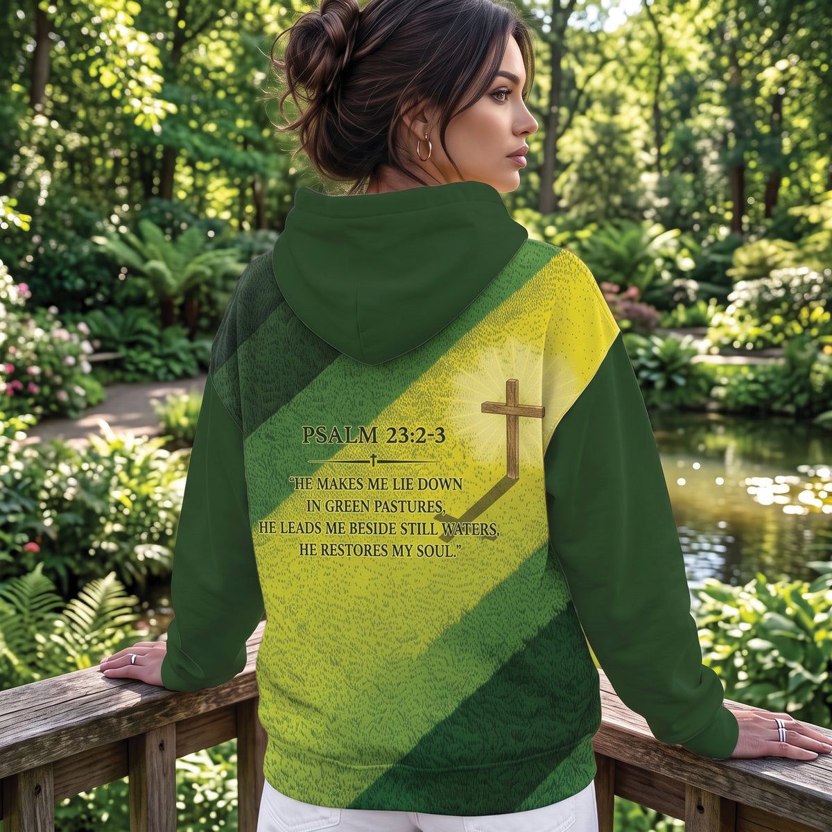 Where He Leads I Will Follow Hoodie - Christian Streetwear
