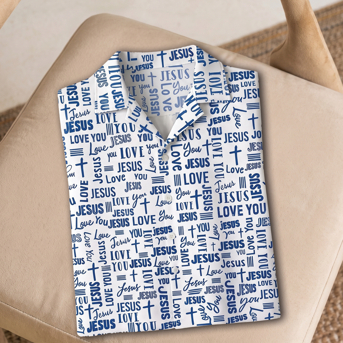 Jesus Love You All-Over Print Christian Hawaiian Shirt
