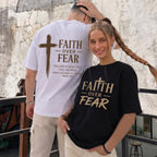 Faith Over Fear Psalms 118:6 Christian Shirt & Hoodie