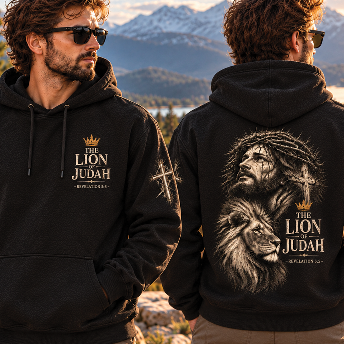 The Lion of Judah Christian T-Shirt, Sweatshirt & Hoodie
