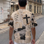 Faith & Bible Verses Aesthetic Collage Hoodie
