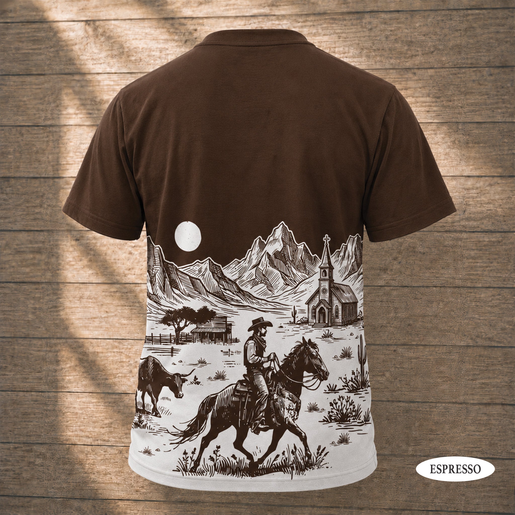 Riding With Purpose Christian All Over Print Shirt, Proverbs 19:21 Cowboy Horse Shirt